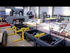 수압 수평 밴드 톱니 밀