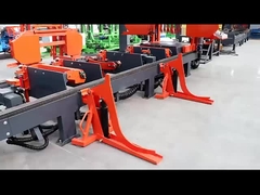 로그 터너와 로딩을 갖춘 수압 밴드 톱니 공장