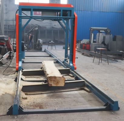 Horizontal Cutting Chainsaw Sawmill 2m Width Portable Chain Saw Mill