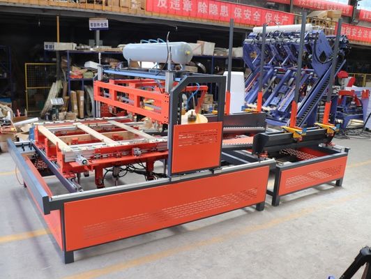 2023 hot selling Wood Pallet Automatic Making/nailing Machine With Adjustable Sizes