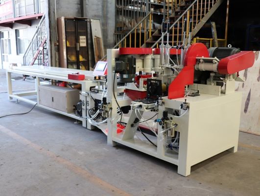 Automatic Foot Block Machine, Foot Pier Machine, Wooden Pallet Block Nailing Machine