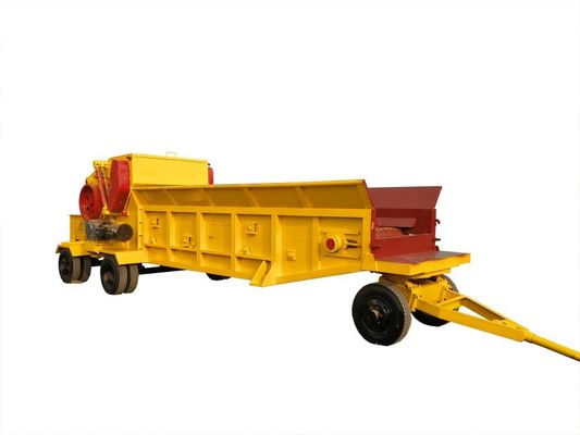 Large Wood Crusher Drum Wood Chipper, Mobile Diesel Wood Chipper Machine