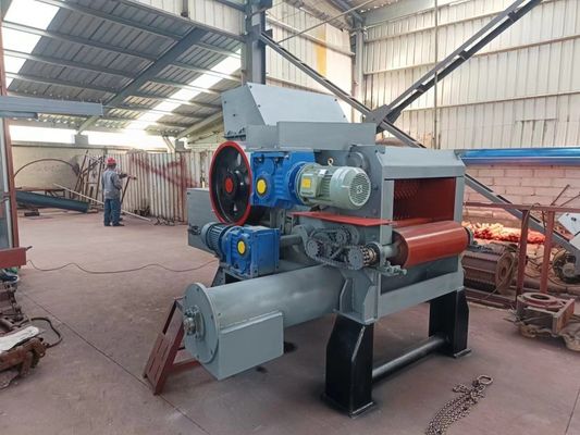 Woodworking Wood Chips Crusher / Wood Shredder / Wood Chip Sawdust All In One Machine