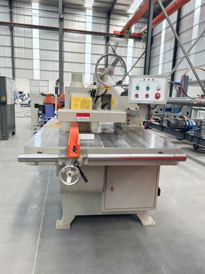 High Precision Single Blade Straight Line Automatic Rip Saw Optimal Edge Cutting