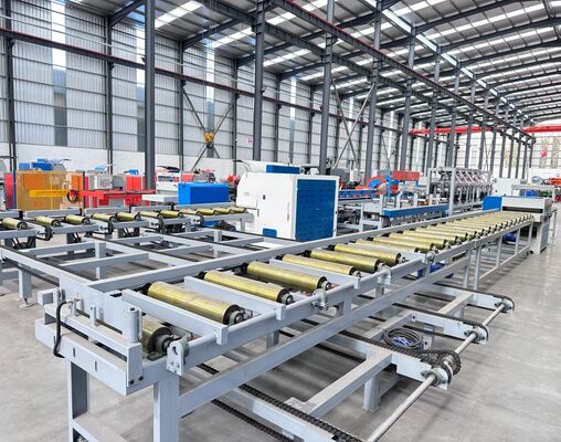 Industrial Sawmill Line Multi-rip Saw Machine With 120 Cubic Meter Daily Capacity Sawmill