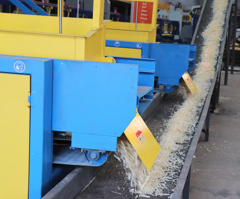 Industrial Sawdust Wood Shavings Making Machine Horizontal Wood Shaving Machine For Horse Bedding