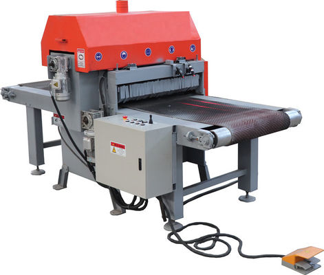 Automatic Belt Feeding Twin Circular Blades Board Edger Sawmill Machine Width 1000mm