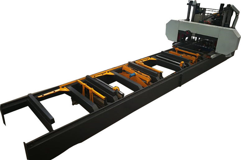 Large Horizontal Band Saw Wood Portable Sawmill For Sale Full Automatic Big Sawmill