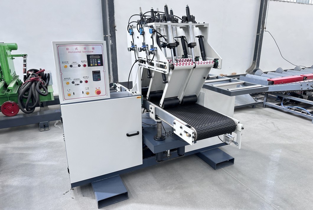 High Precision Wood Cutting Horizontal Band Resaw Horizontal Band Saw Machine