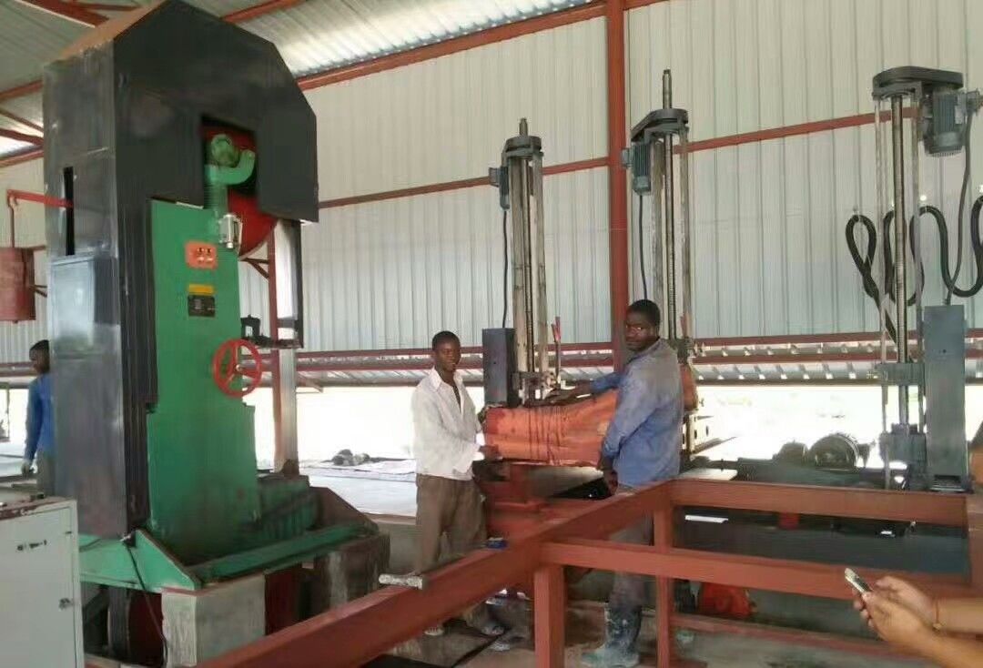 MJ3310 Vertical Band Sawmill with Automatic Log Carriage for log diameter 1000mm