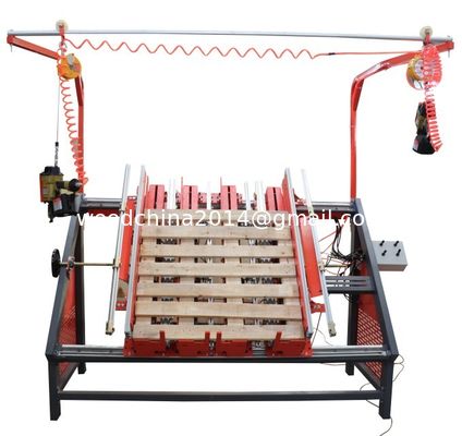 팔레트 목재 못기 기계, 공기 목재 팔레트 못기 기계 너비 최대 3300mm