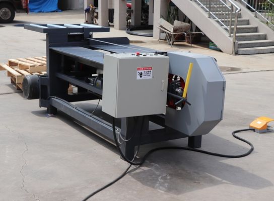 7.5KW 목제 깔판 해체 기계 휴대용 띠톱 제재소 디젤 깔판 해체 기계