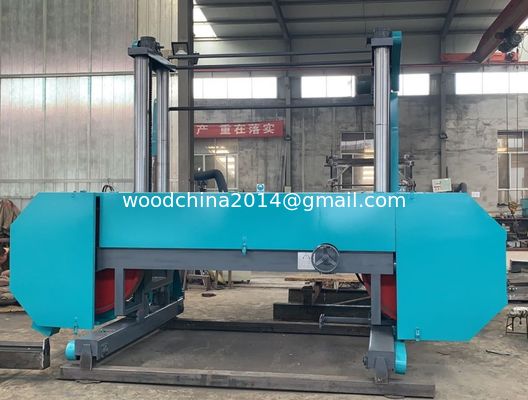 디아 2500mm CNC 수평 자동 목재 밴드톱 기계 밴드톱 아프리카 로그 절단