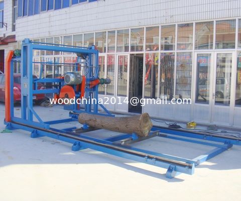 목재 작업에 대한 완전 자동 CNC 제어 장치와 함께 쌍둥이 원형 블레이드 sawmill
