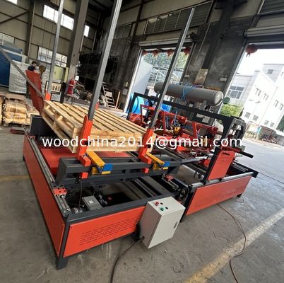 Semi Automatic Wood Pallet Nailing Machine Pallet Denailer Machine 800-1300mm