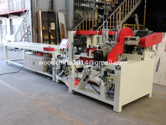 7.5KW 자동 CNC 목재 팔레트 발 피어 제조 기계 40-120MM 두께 40-100MM 너비