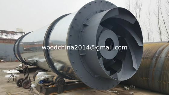 Industrial Rotary Drum Dryer Machine For Drying Biomass Sawdust Wood Chip Bamboo Shavings