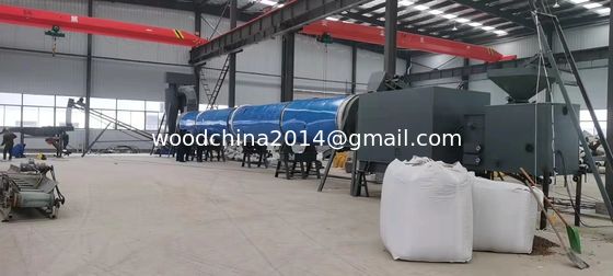 Wood Shavings Rotary Drying Machine, Industrial Wood Shaving Dryer Machine