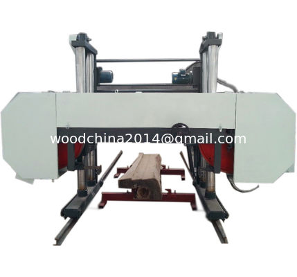디아 2500mm CNC 수평 자동 목재 밴드톱 기계 밴드톱 아프리카 로그 절단