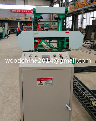 1000mm 1300mm 목재 휴대용 제재소 전기 수평 띠톱 밴드는 인버터 공급 장치가있는 밀을 보았습니다.